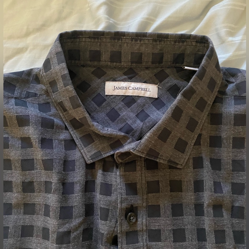 James Campbell men’s button down